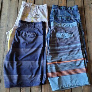Men's OP Flex Board Shorts Lot of 4